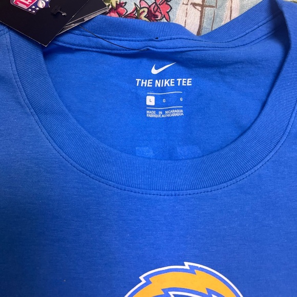 Brand new NFL Chargers tshirt large - Picture 2 of 5